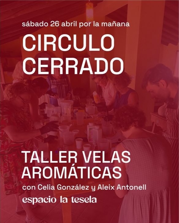 «Velas Aromáticas con Aceite Usado» en La Teselada